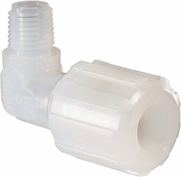 Compression Tube Male Elbow: 1/4